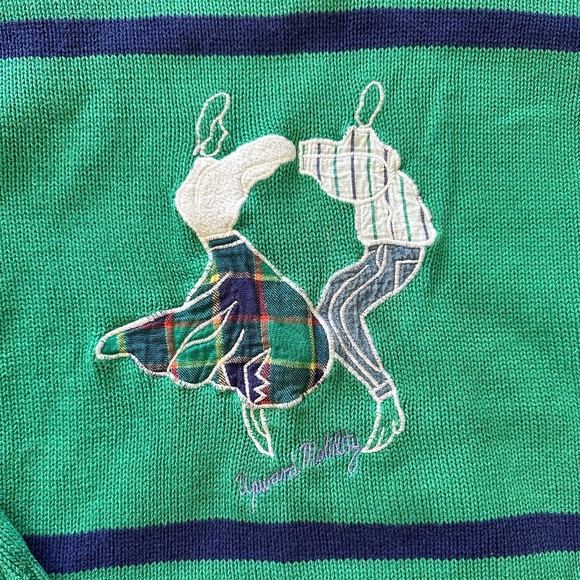 Vintage Bianca Nygard | Women’s Vintage Bianca Nygard Cotton Crew Embroidered - Picture 8 of 9